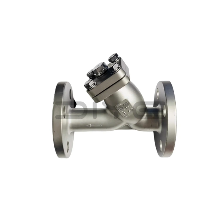 قابل اعتماد پائپ لائن فلٹریشن کے لیے سٹینلیس سٹیل ANSI 150LB Flanged Y سٹرینر