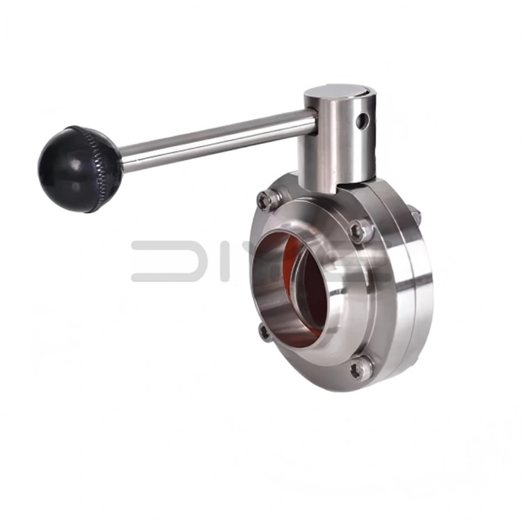 ہلکا SMS سینیٹری بٹر فلائی والو