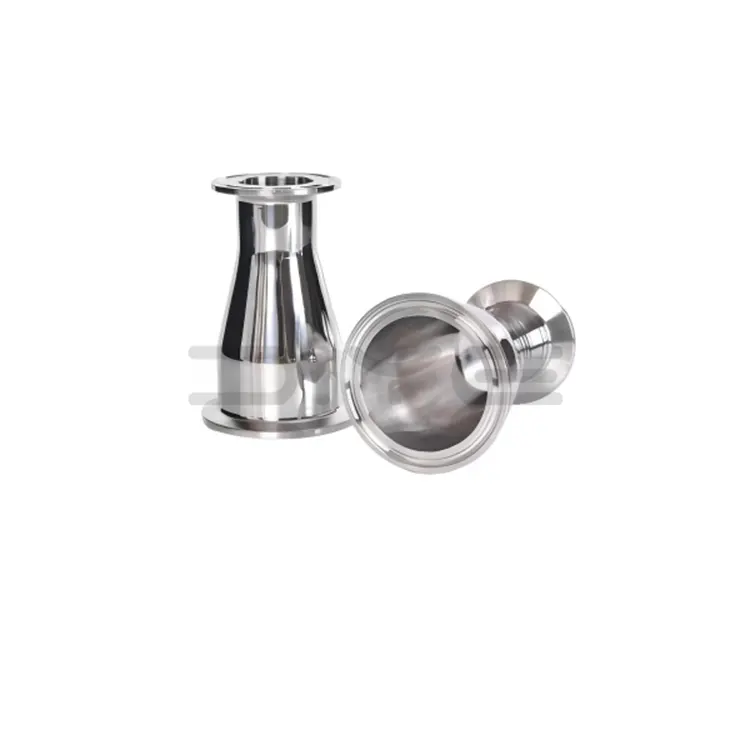 سینیٹری سٹینلیس سٹیل کلیمپ کنسنٹرک ریڈوسر